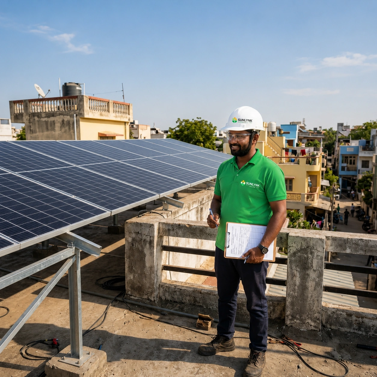 Free Home Visit & Rooftop Survey